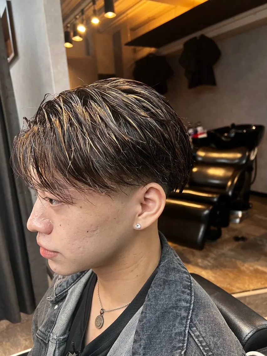 ショート カット 毛流れ矯正支持率 No.1🔥瀬川竜生のヘアスタイル
