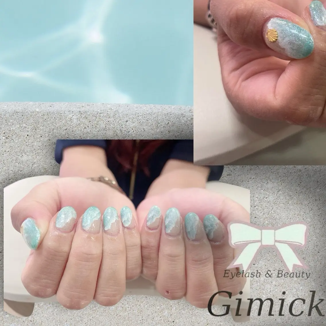 ネイル Gimick 🎀のネイルデザイン