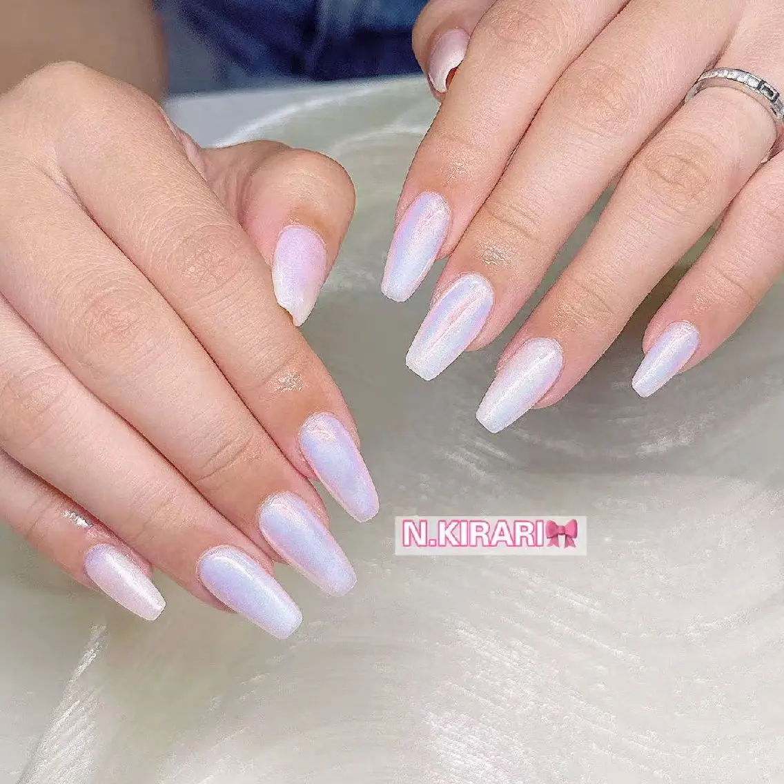 ネイル ハンドネイル ハンドケア 🎀 ユズ 🎀のネイルデザイン