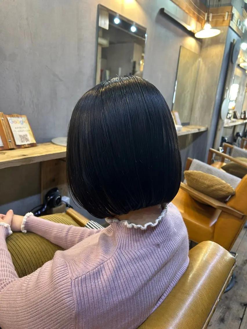 ショート ボブ hairlabo haru🌿ナナハのヘアスタイル