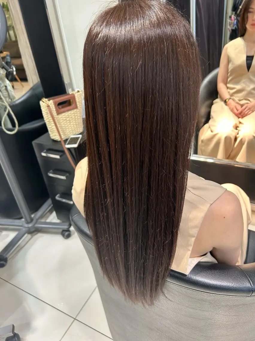 ロング カラー カット トリートメント Ayano 🫧のヘアスタイル