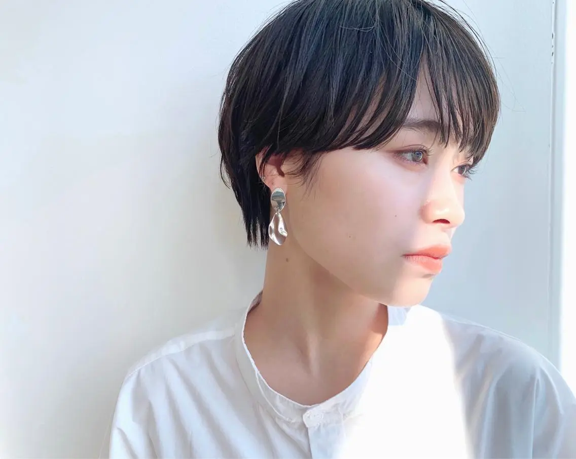 ショート ショートヘア カット ヘアカラー トリートメント ショートと髪質改善 達人⭐️村上将梧のヘアスタイル