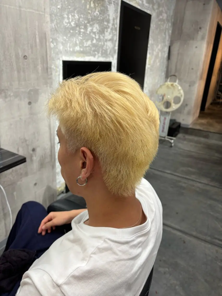 カラー メンズ 町田 翔太のヘアスタイル