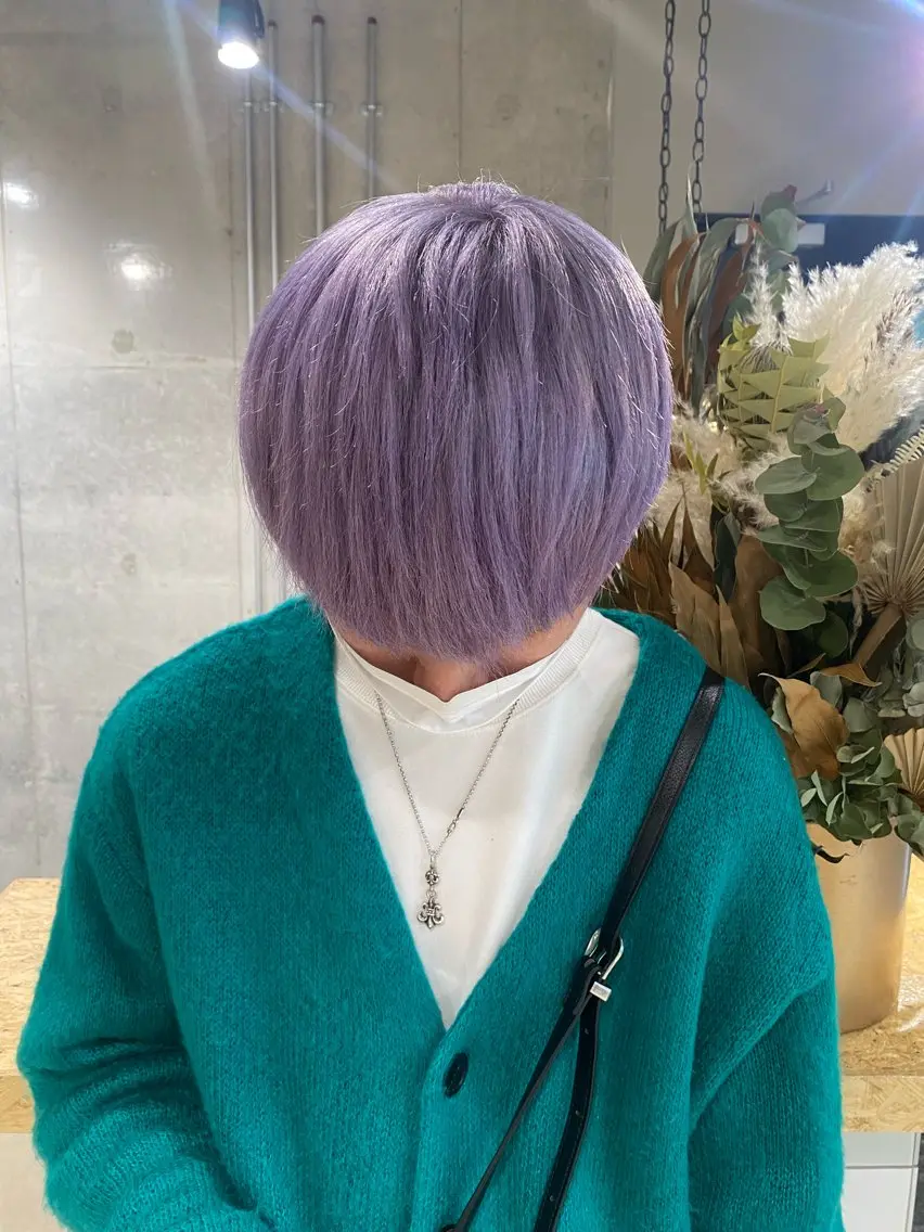 ミディアム カラー メンズ 当日予約⭕️ 太田のヘアスタイル