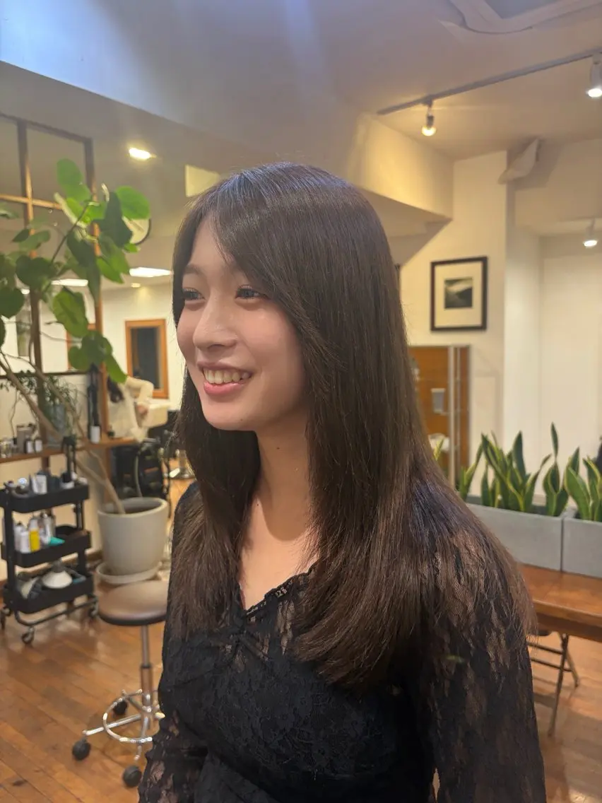 カラー e's中目黒 /Ayaka💞のヘアスタイル