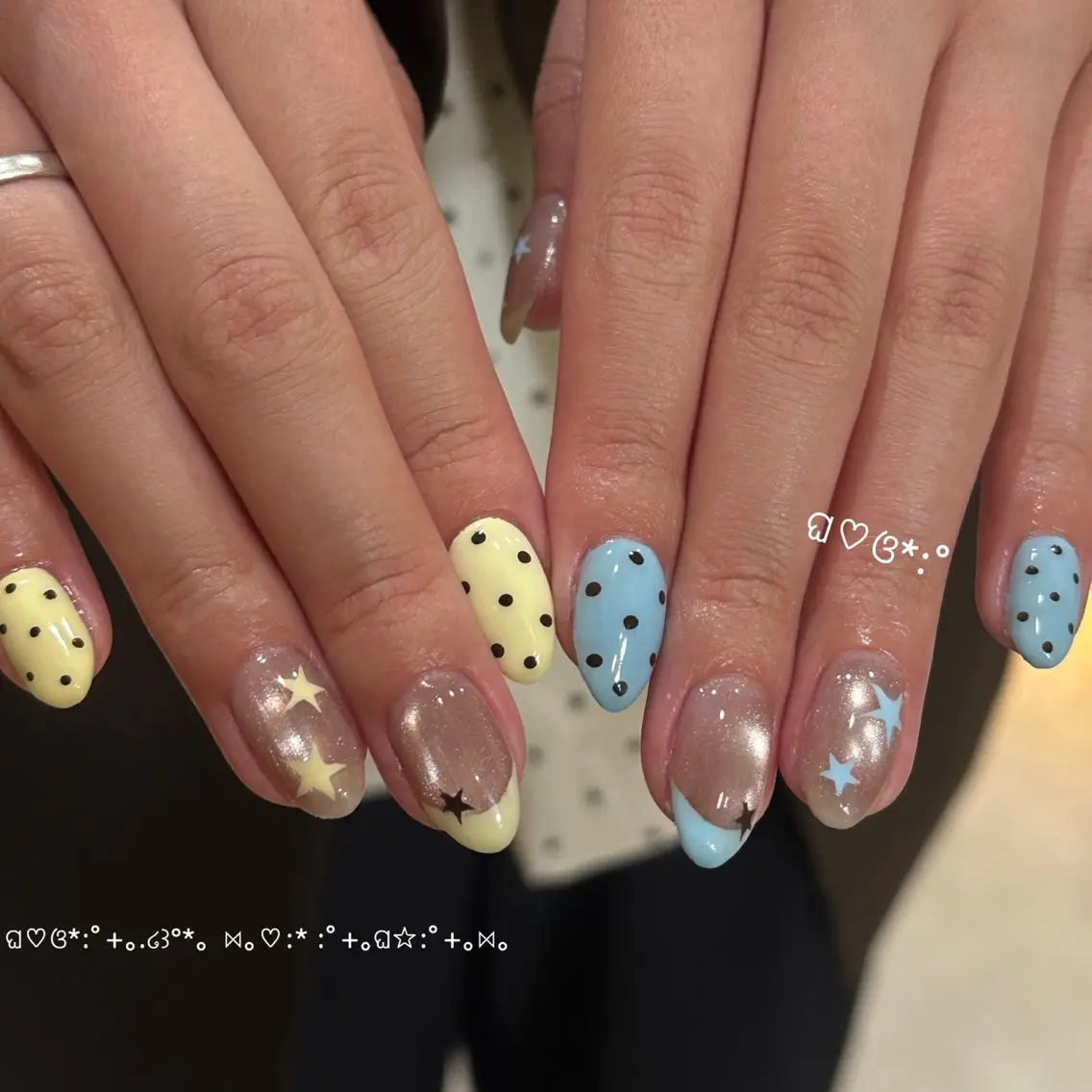 ネイル ハンドネイル Haruka ⭐︎🪽のネイルデザイン