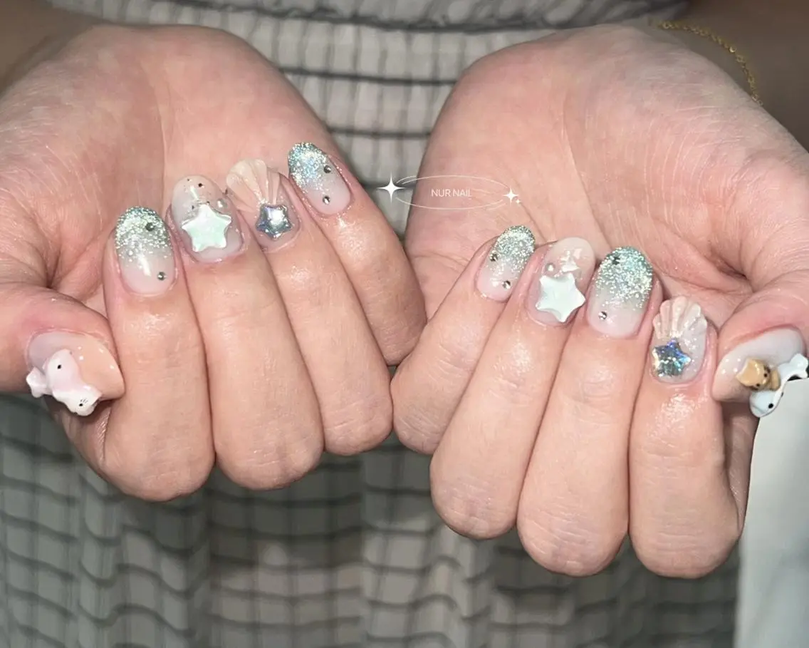ネイル ハンドネイル 🫧NUR NAIL✨のネイルデザイン