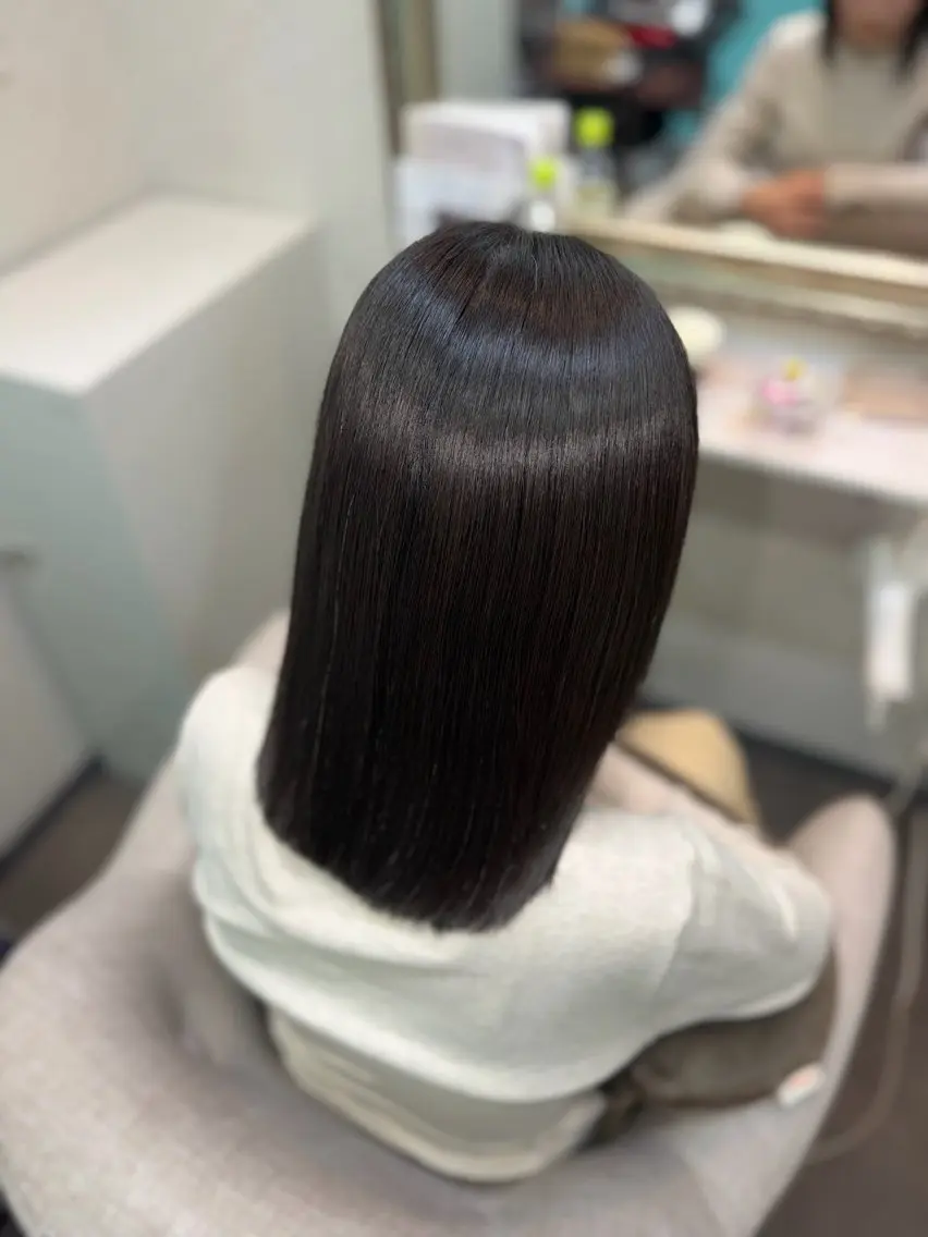 ミディアム トリートメント ヘッドスパ ヘアセット さやか/髪質改善/ カラー/seta新宿のヘアスタイル