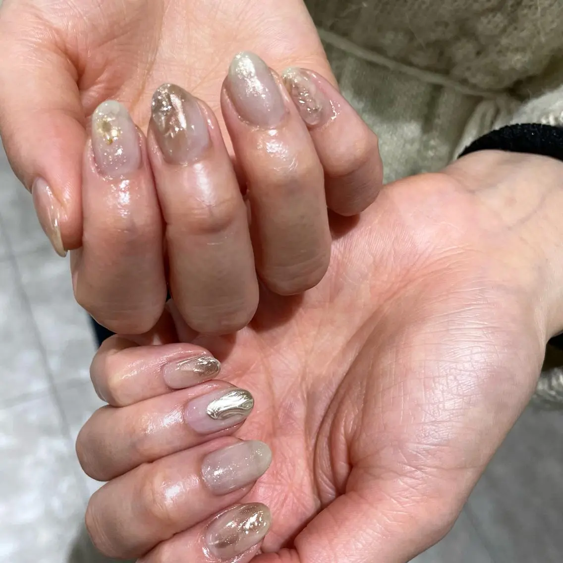 ネイル 水戸 彩夏のネイルデザイン