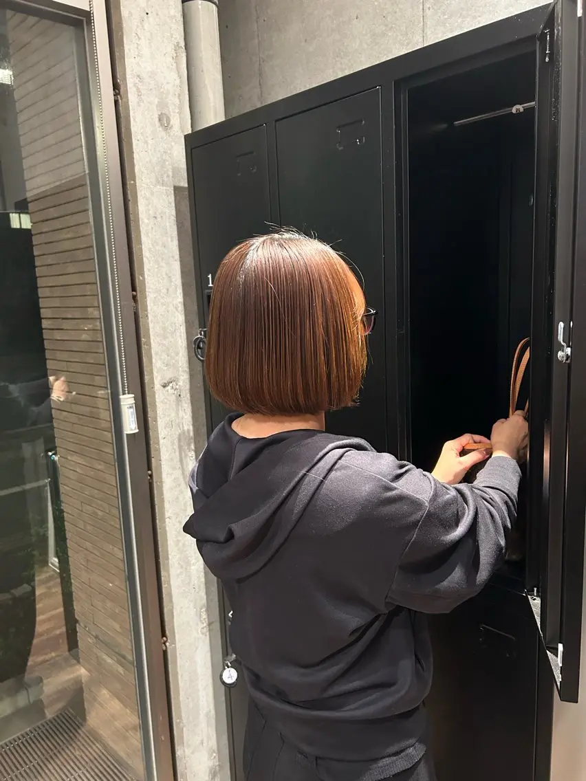 ミディアム 井関 ななみのヘアスタイル