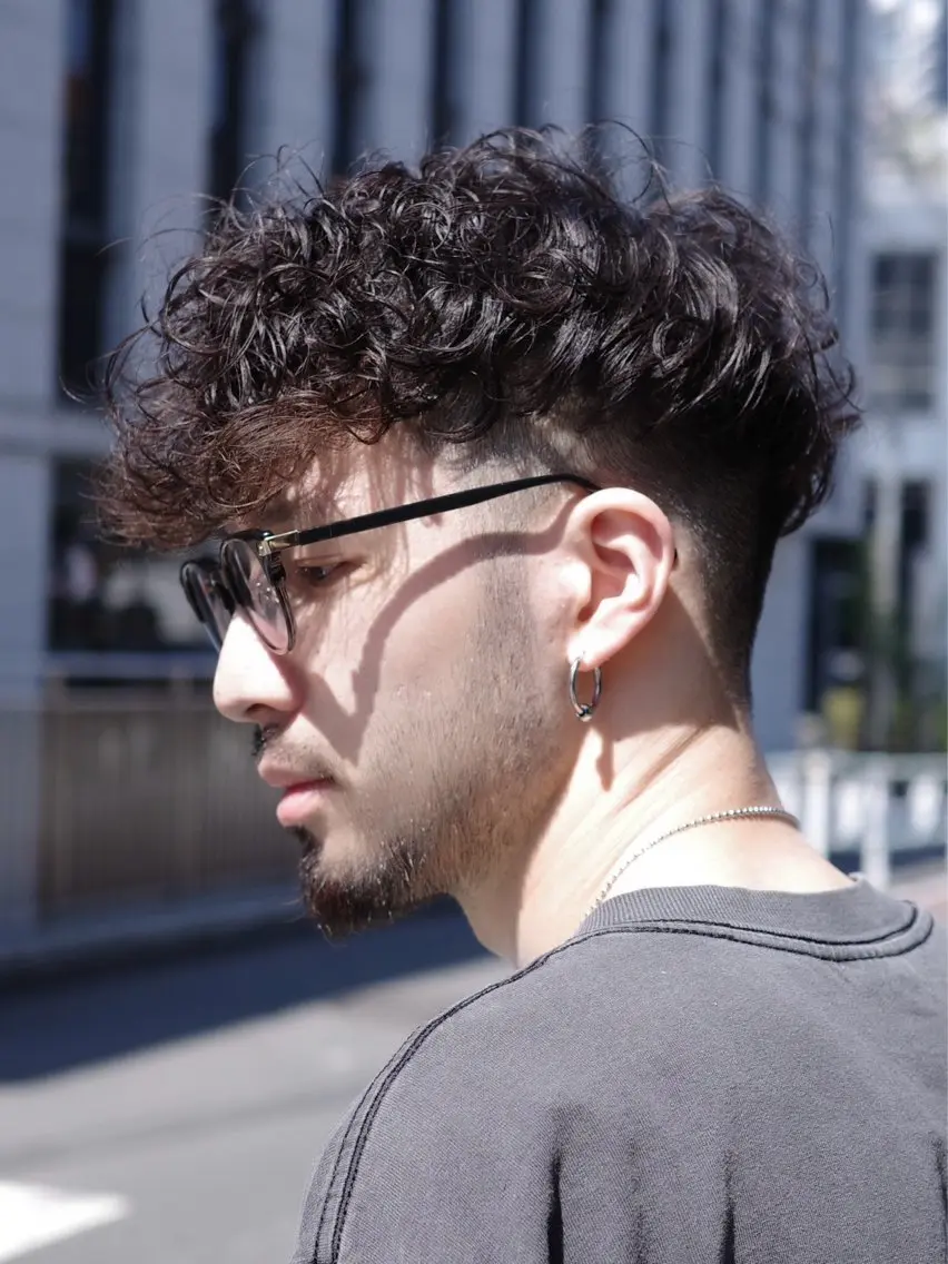 ショート パーマ メンズ カット パーマ 【fifth】 武井音和のヘアスタイル