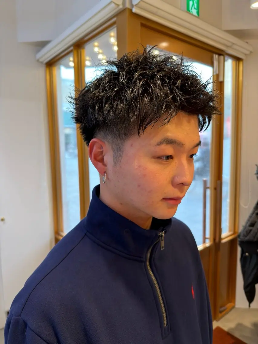 メンズ 荒木 千奈のヘアスタイル
