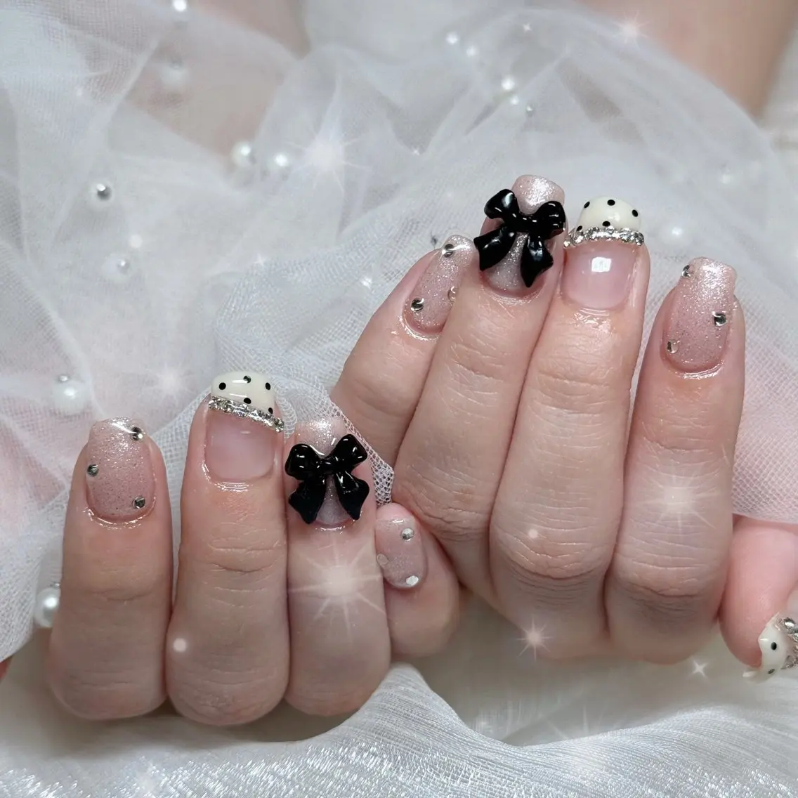 ネイル ハンドネイル 🎀Mai 🎀最短4/8🈳のネイルデザイン
