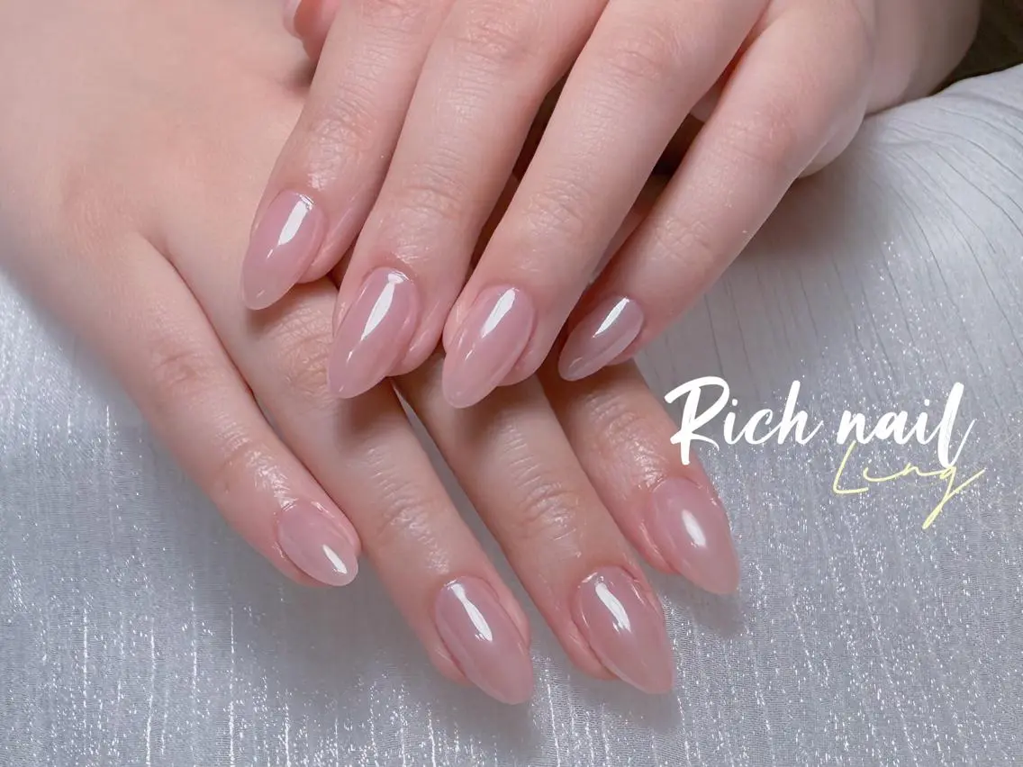 ネイル ハンドネイル ハンドケア Rich Nail 🤲🏻梨央のネイルデザイン