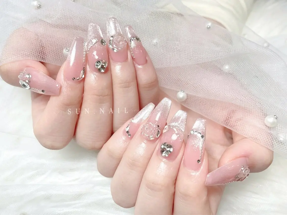 ネイル ハンドネイル ハンドケア SUN nail上本町のネイルデザイン