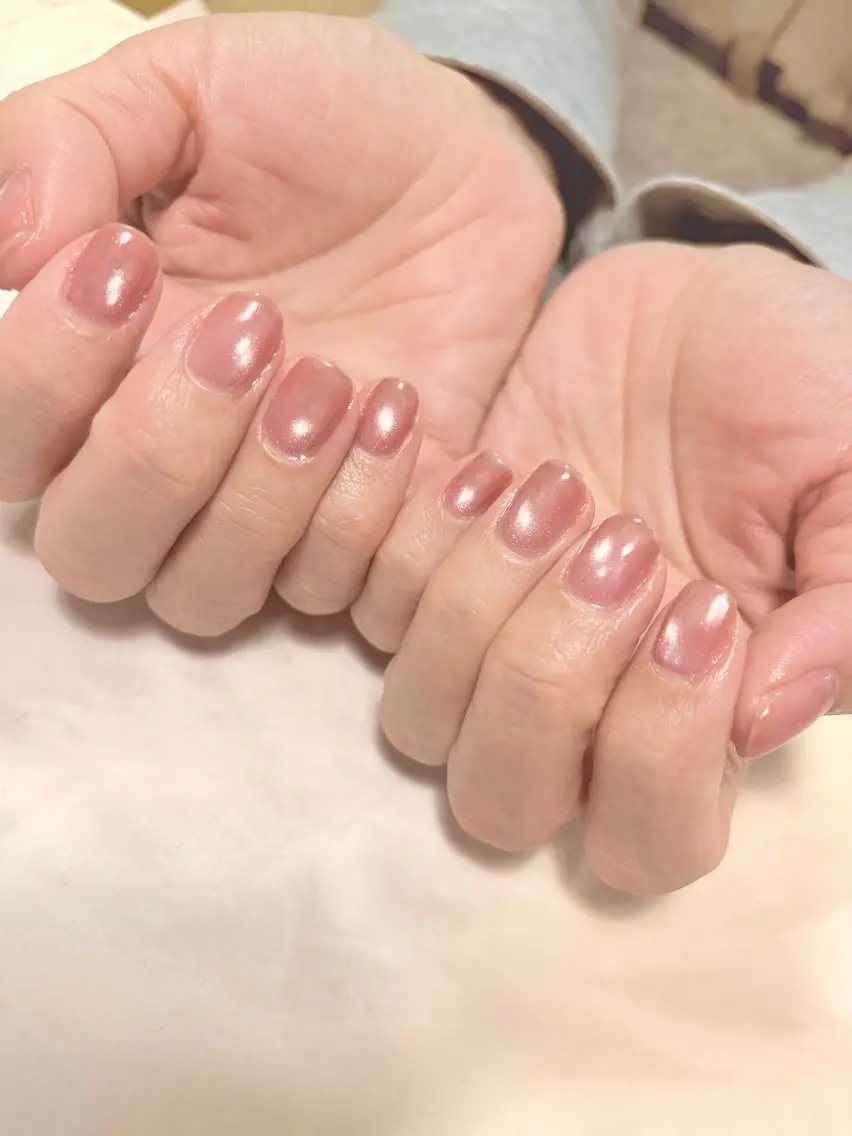 ネイル マグネットネイル ネイルサロン 深爪さんのお助け部屋のネイルデザイン