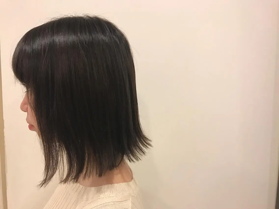 ミディアム カラー ハイライトカラー ハイライト 棚原 春奈のヘアスタイル