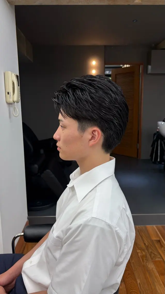 ショート メンズカット 髙橋創のヘアスタイル