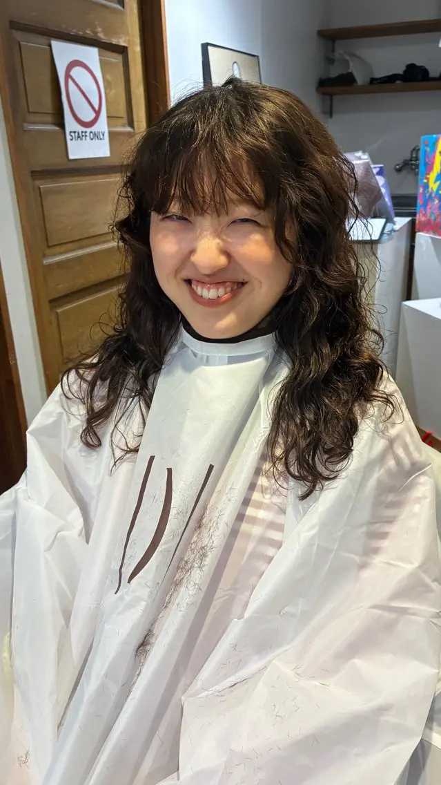 ロング カラー パーマ カット ヘアカラー トリートメント パーソナルカラー ⚜️骨格似合わせ🧩のヘアスタイル