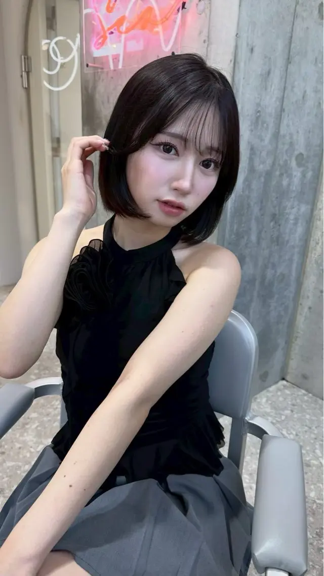 ショート ボブ 新宿/韓国ヘア kurea🎀のヘアスタイル