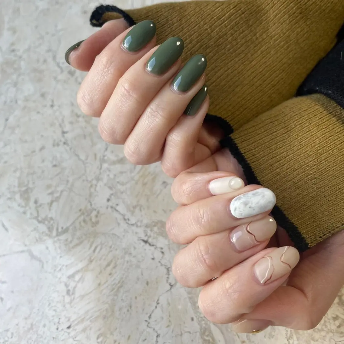 ネイル アニマル柄 アートネイル フラワーネイル フレンチネイル ジェルネイル ハンドネイル フットネイル nail salon mieux(ミュー)のマツエク・マツパデザイン