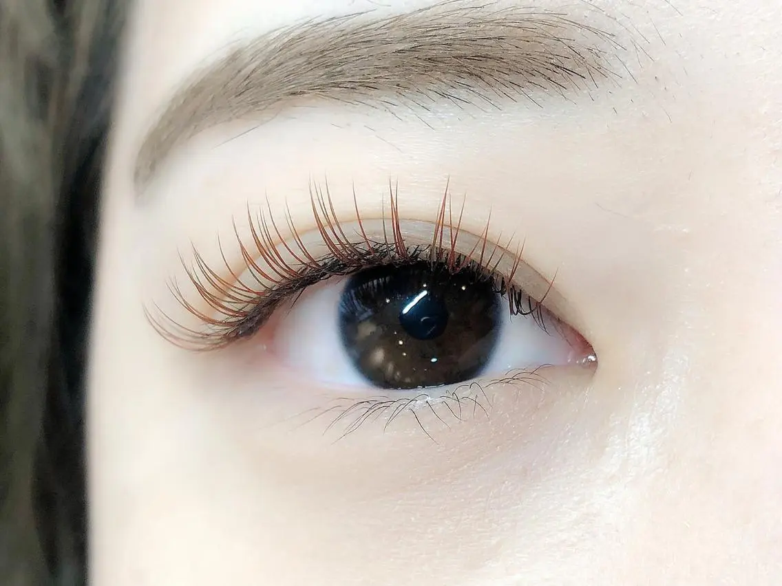 【ご新規様限定‼️】ブラウンカラー80本コーティング付♡(45分)の写真