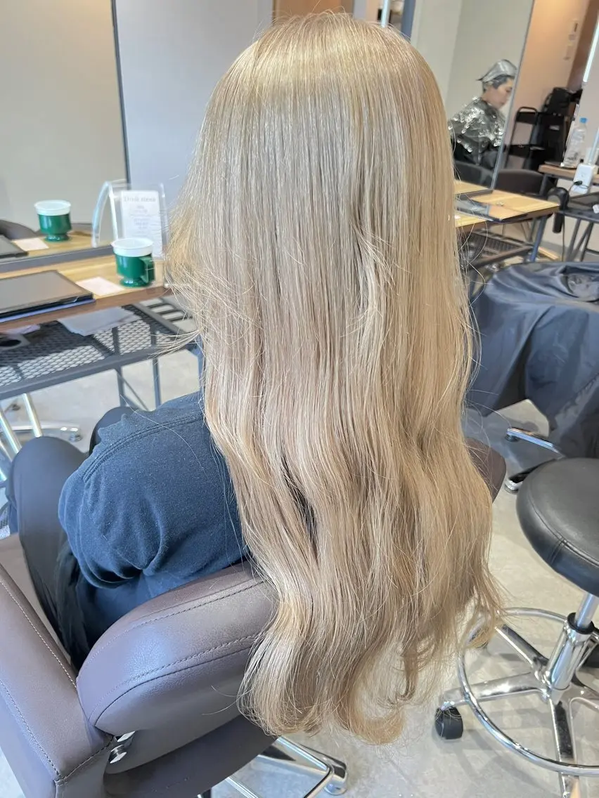 ロング ショートボブ ボブ 髪質改善 韓国風ヘア レイヤーカット ヘアカラー suii..hair designのヘアスタイル
