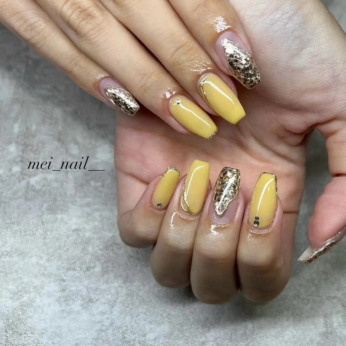 ネイル 持ち込み ハンドネイル est nail 永山のネイルデザイン