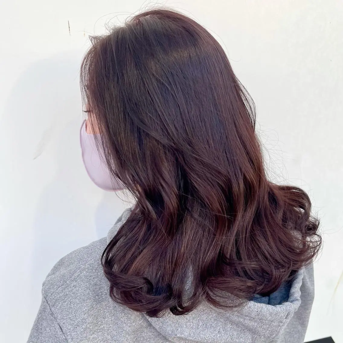 セミロング カラー ブリーチ ブリーチなしカラー 𖧷 ⁺. 大人ヘア Yui 𓂃𓈒𓏸のヘアスタイル