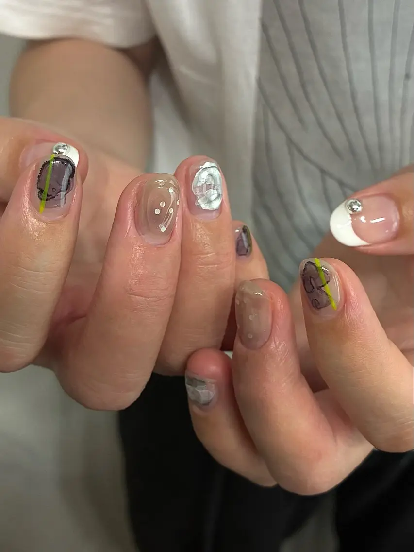 ネイル ハンドネイル nail salon Lipine 新守山のネイルデザイン