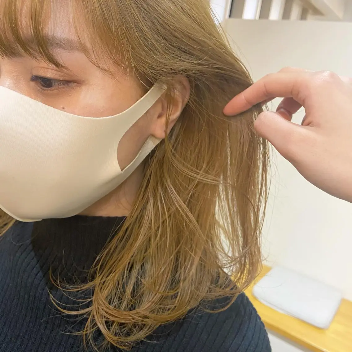 カラー SALTWATER AYARIのヘアスタイル