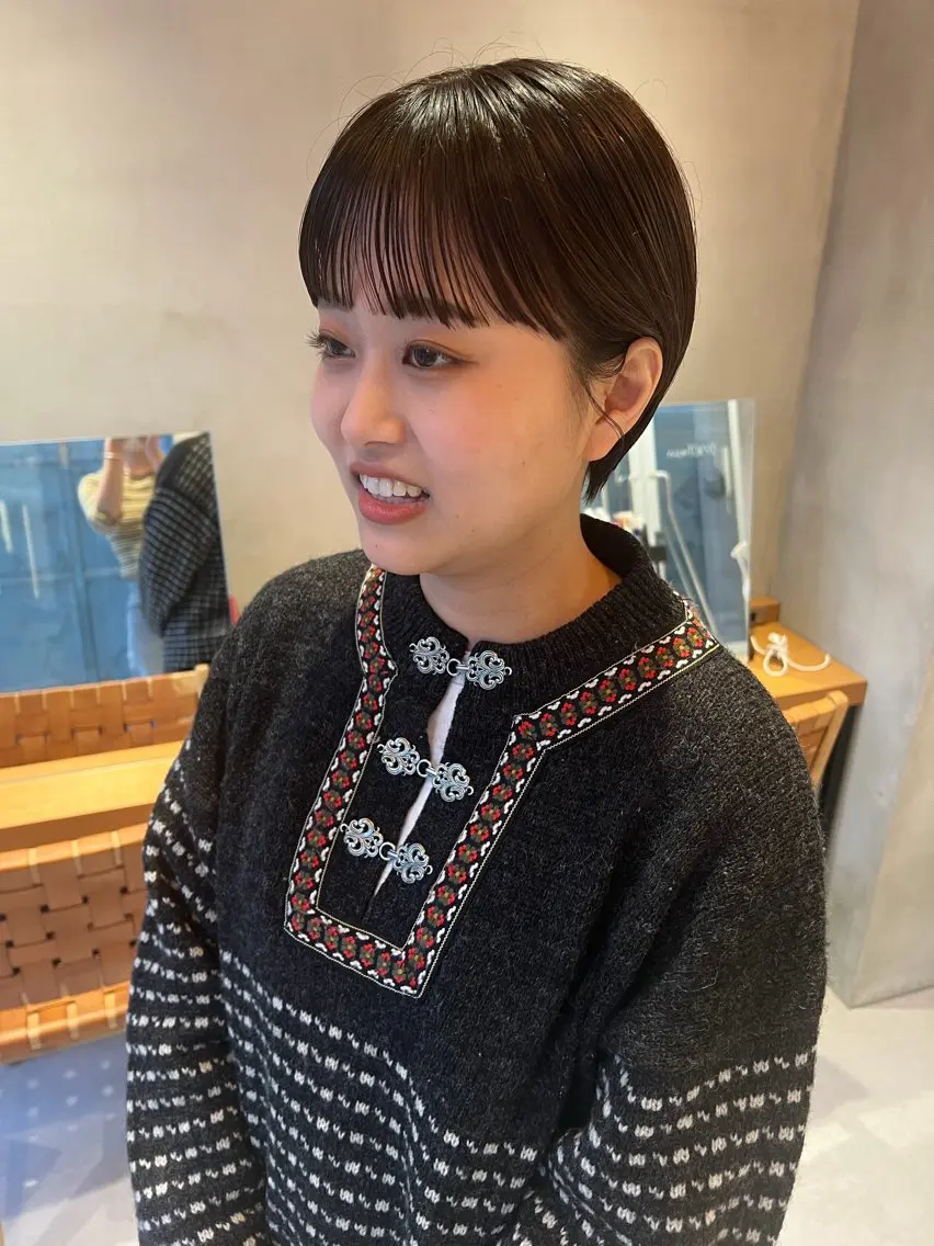 ショート 三浦 れいやのヘアスタイル