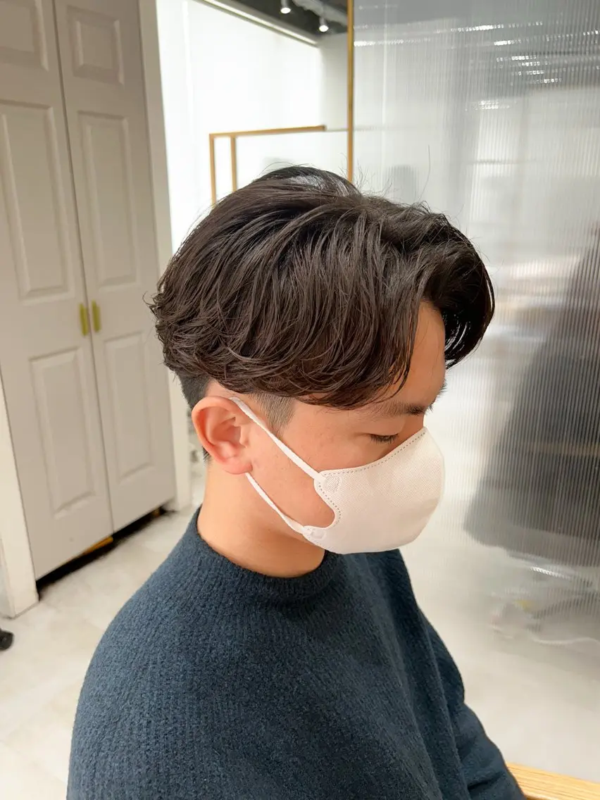パーマ メンズ カルマパーマ メンズパーマ パーマ 🫧艶髪ボブ🫧 チカのヘアスタイル