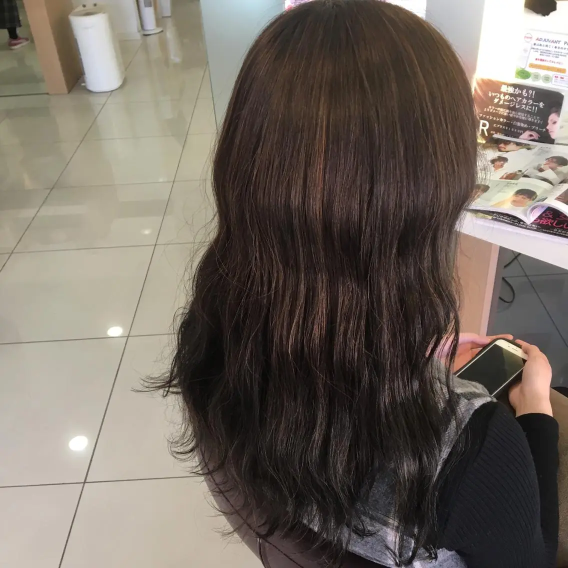ロング 広がり、まとまらない お悩み改善/ 中田のヘアスタイル