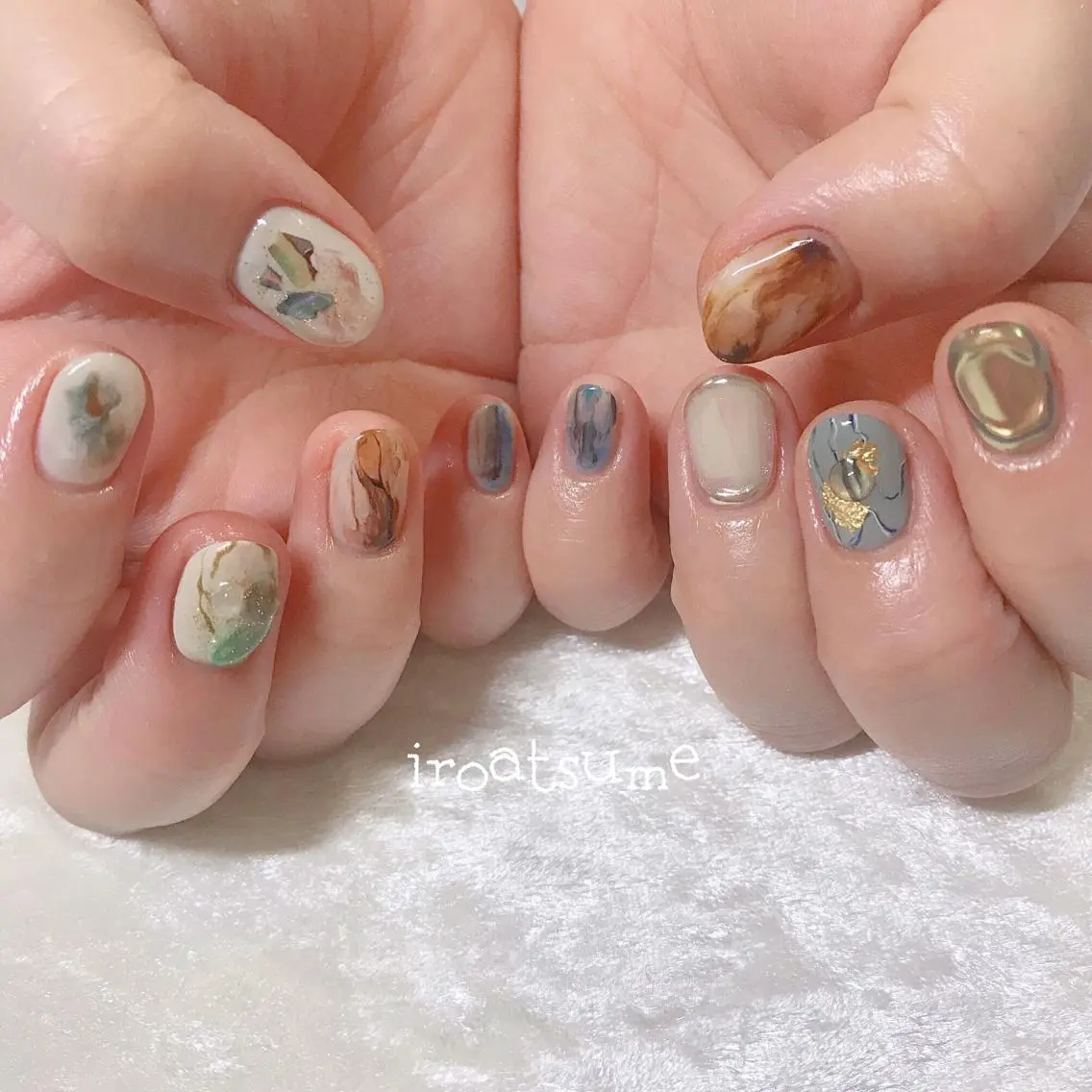 ネイル nail salon iroatsumeのネイルデザイン