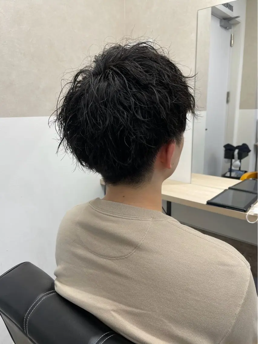 メンズ 🎀透明感 カラーHiROEのヘアスタイル