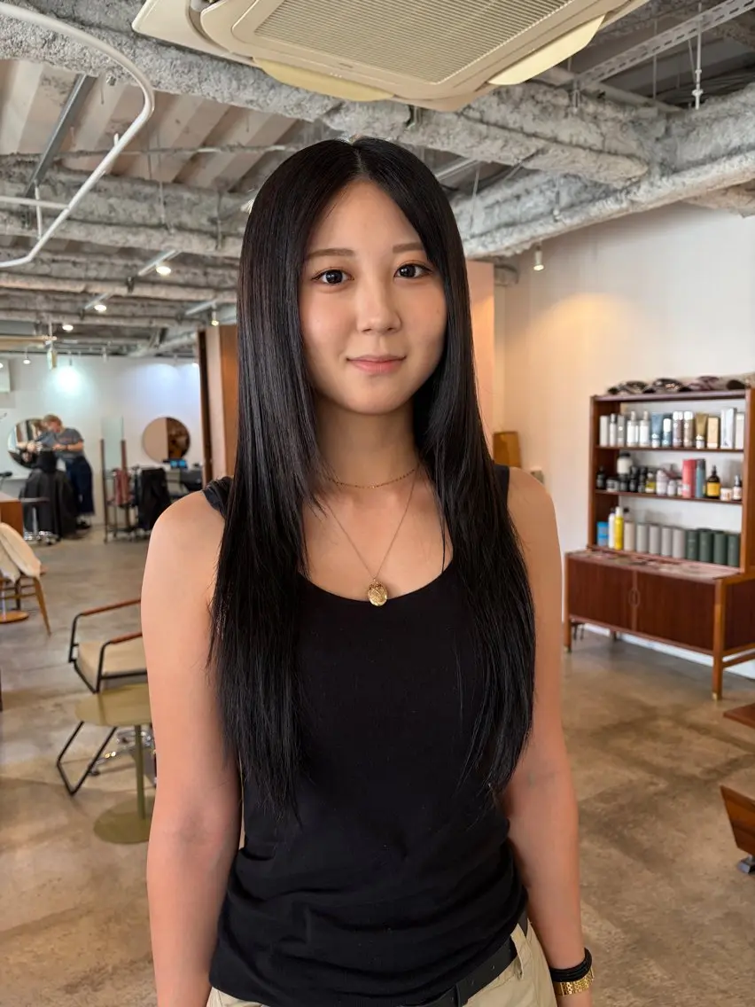 ロング カラー coco 🧬のヘアスタイル