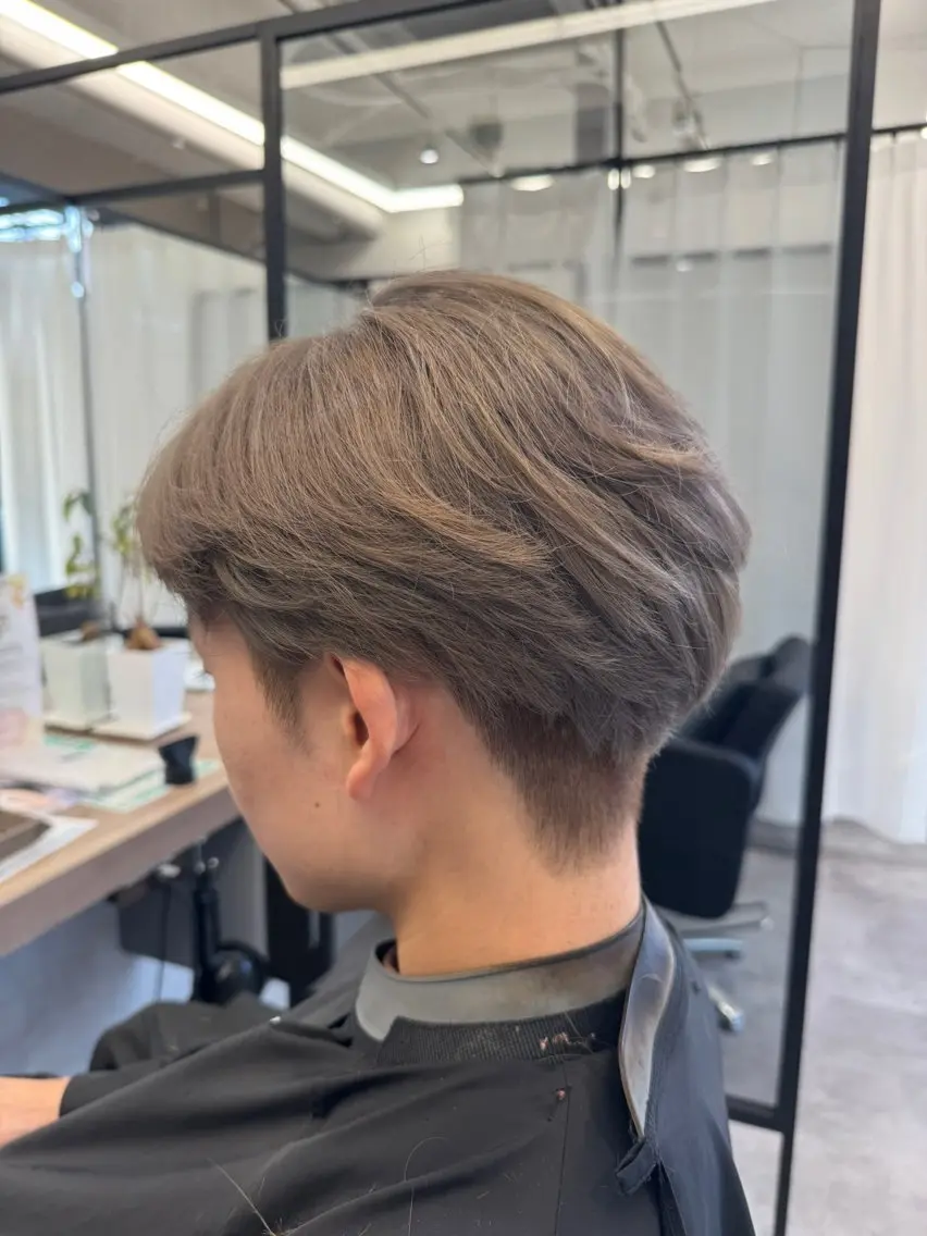 ショート メンズ マッシュ カット 高橋 廉人のヘアスタイル