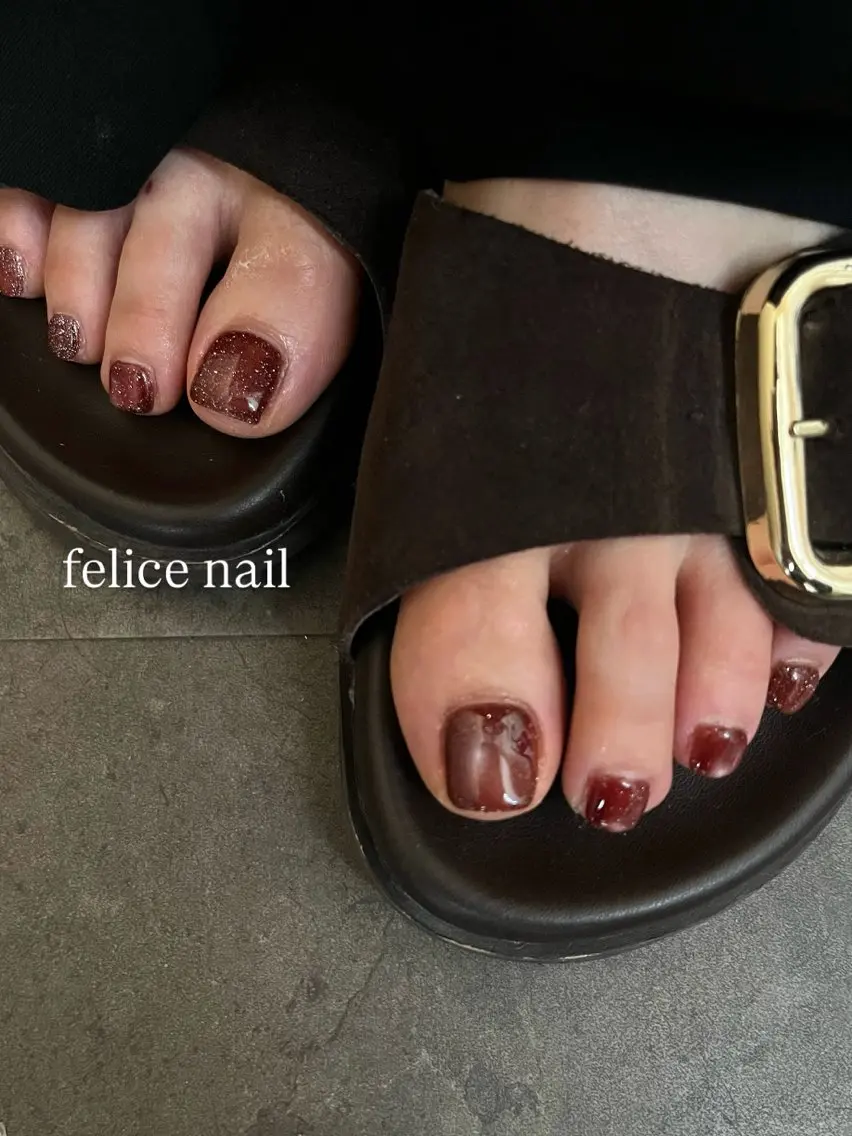 ネイル ボルドー felice nailのネイルデザイン