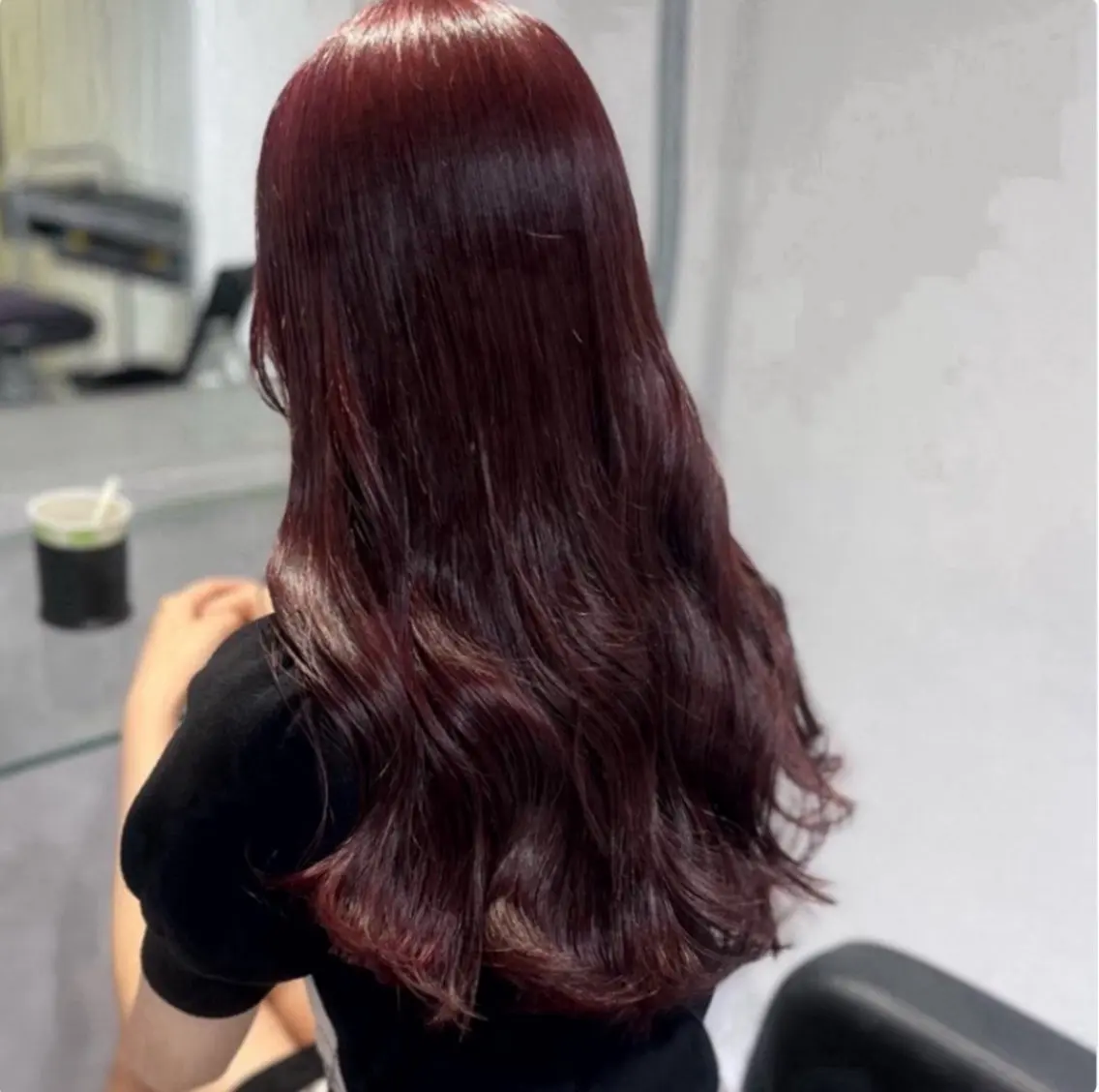 ロング カラー ヘアカラー トリートメント ヘッドスパ ヘアセット 🫧うる艶トレンド 🫧透明感カラーのヘアスタイル