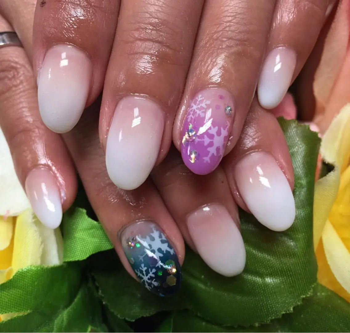 ネイル アートネイル フレンチネイル ジェルネイル シンプルネイル 【奈良県香芝市】 Erikaのネイルデザイン