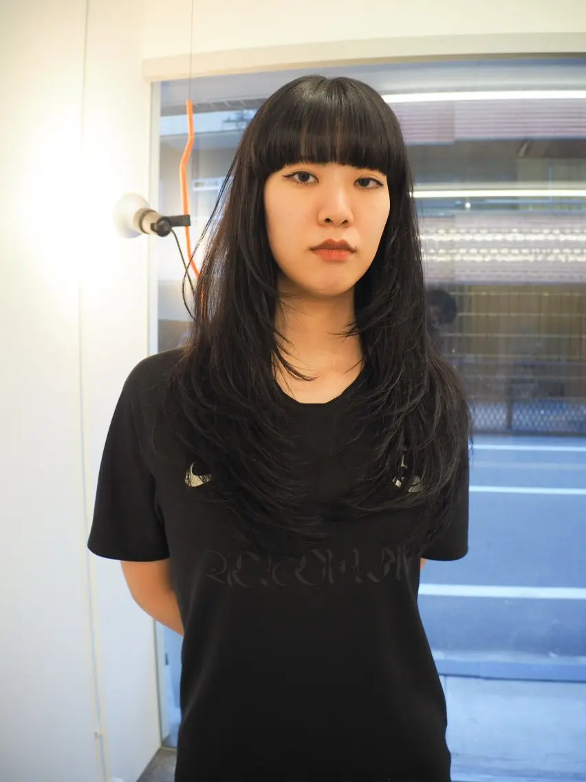 ロング wabi本町店 タカハシ トモヒロのヘアスタイル