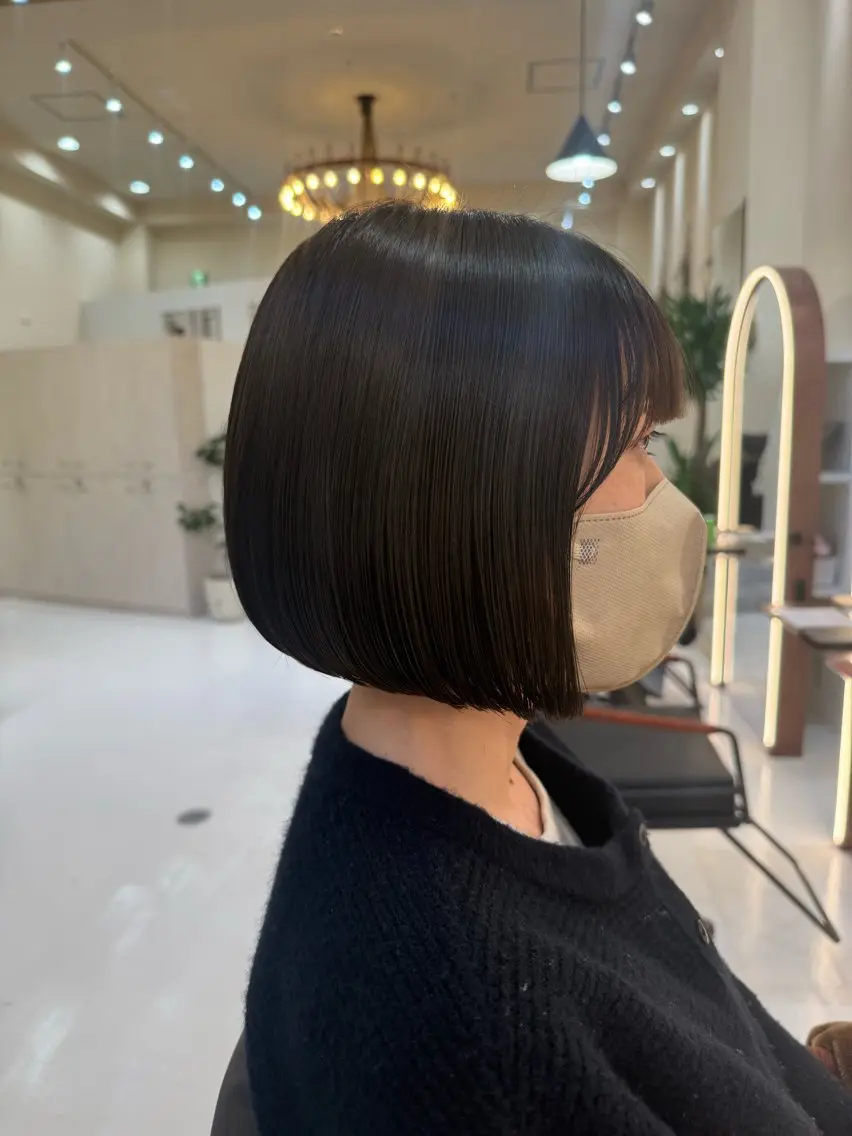 ショート 園田奈津 ボブ・レイヤーカットのヘアスタイル