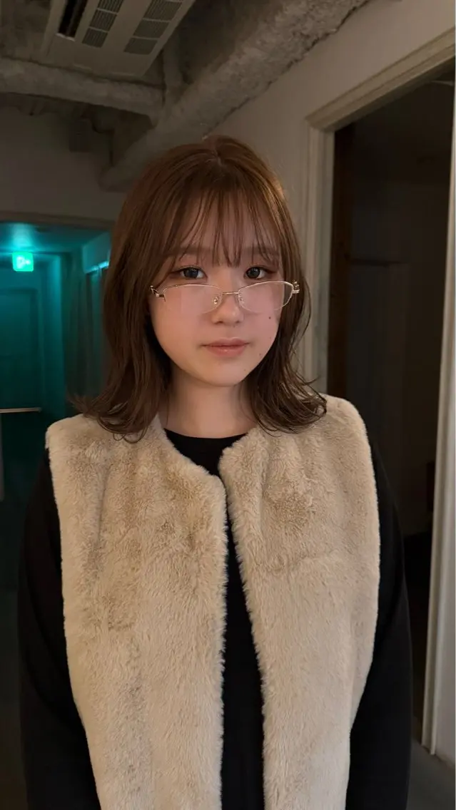 仕上がりスタイルを撮らせて頂ける方限定（正面）/ワンカラー or レイヤーのはいるカットどちらかのみの募集です◎の写真