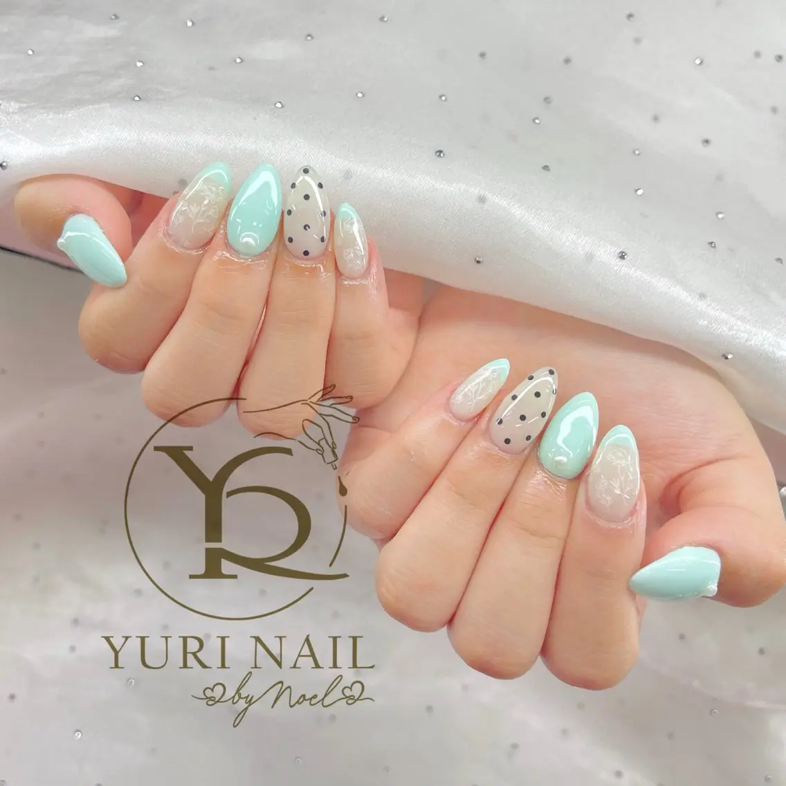 ネイル チークネイル フットネイル フレンチネイル グラデーション キラキラネイル ハンドネイル フットネイル ハンドケア YURI Nail Funabashiのネイルデザイン