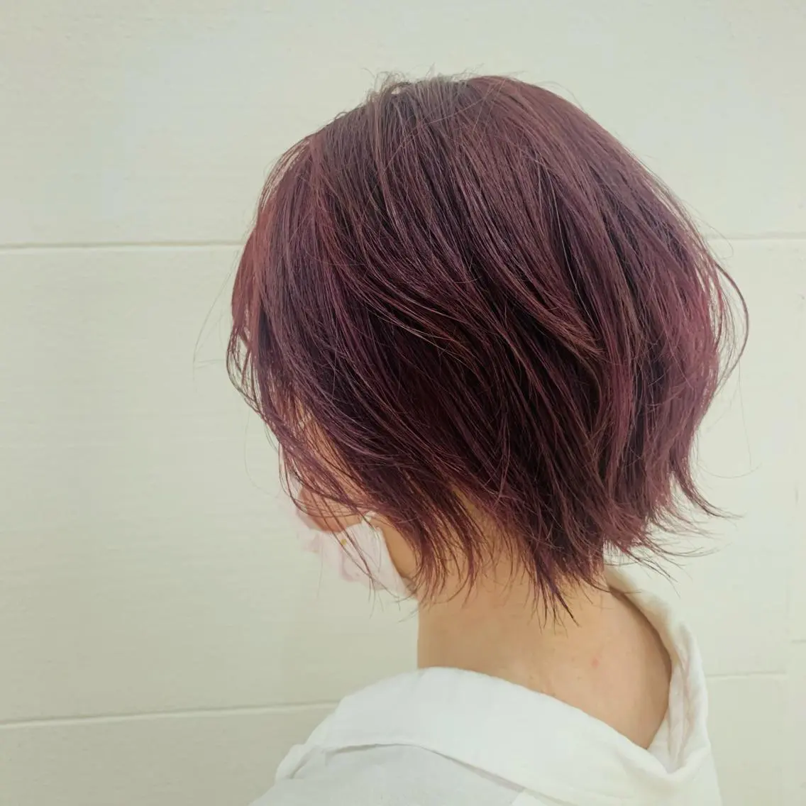 ショート カラー ヘアアレンジ ピンクカラー バイオレットカラー 🤍小田 恵美🤍のマツエク・マツパデザイン