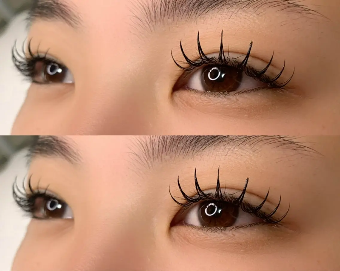 マツエク・マツパ フラットラッシュ Eyelash Salon IROのマツエク・マツパデザイン