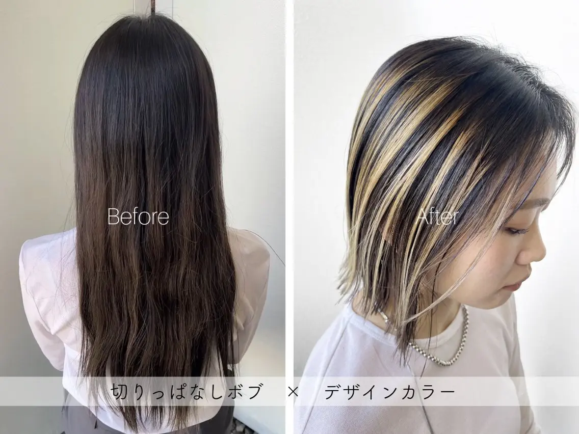 カラー ブリーチ デザインカラー SARAJU 仁川店【カラー特化】のヘアスタイル