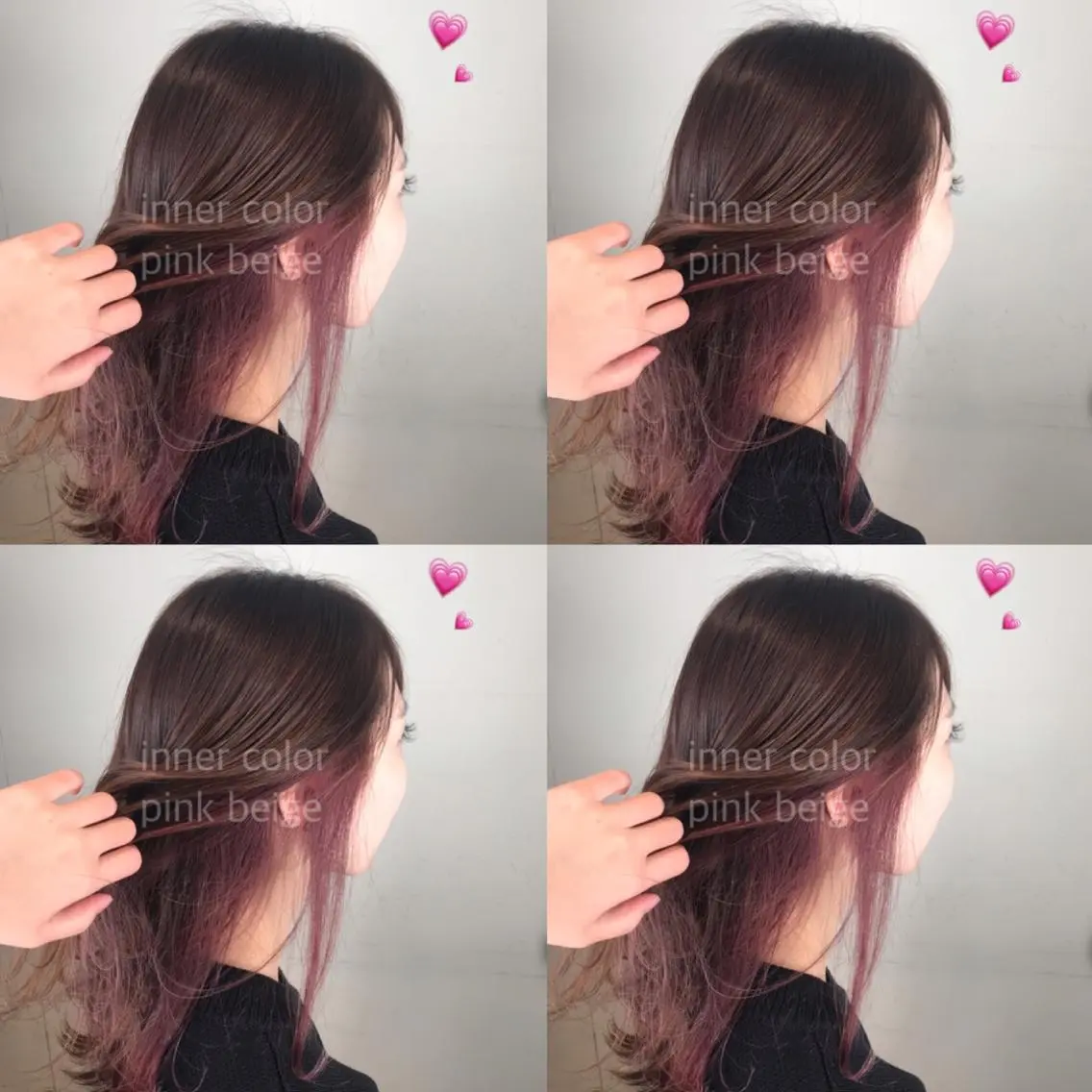 セミロング カラー ヘアアレンジ 烏丸韓国ヘア🇰🇷 ayaka🎀のヘアスタイル