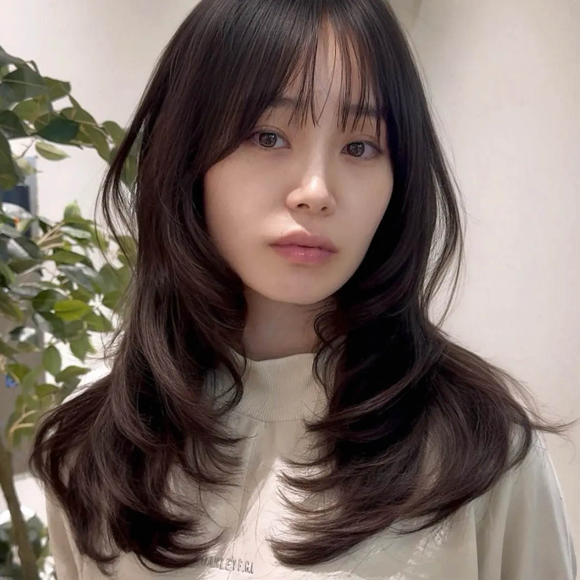 ロング ナチュラルヘア🌱| レイヤー|めぐのヘアスタイル